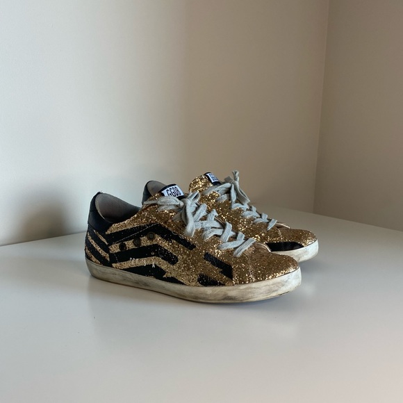 Golden Goose Glitter Superstar Sneakers - Picture 7 of 16